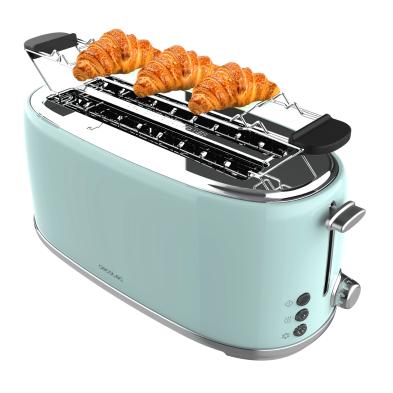 Tostador vertical Toast&Taste 1600 Retro Double Blue