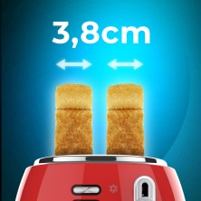Toast&Taste 800 Vintage Light Red