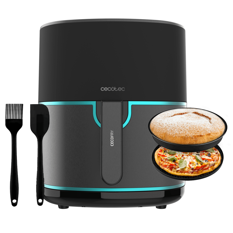 Freidora de aire Cecofry Fantastik Inox 6500 Pack