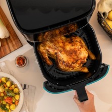 Freidora De Aire Cecofry Full Inoxblack 5500 Connected