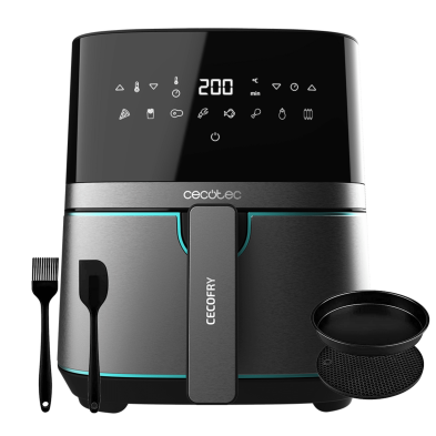 Cecofry Full Inox Black Pro 5500 Con Accesorios