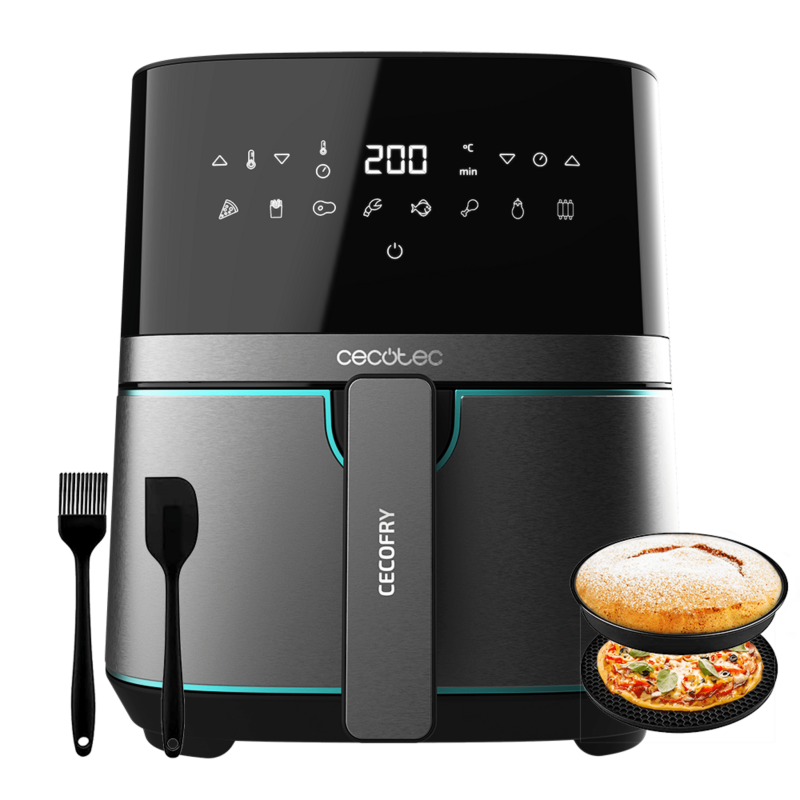 Cecofry Full Inox Black Pro 5500 Con Accesorios