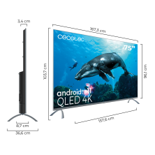 TV QLED V3+ series VQU30075+