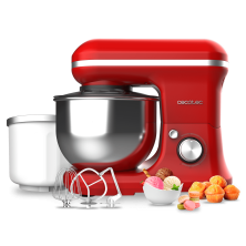 Batidora Amasadora Cecomixer Merengue 5L 1200 Ice-Cream Red