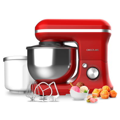 Batidora Amasadora Cecomixer Merengue 5L 1200 Ice-Cream Red