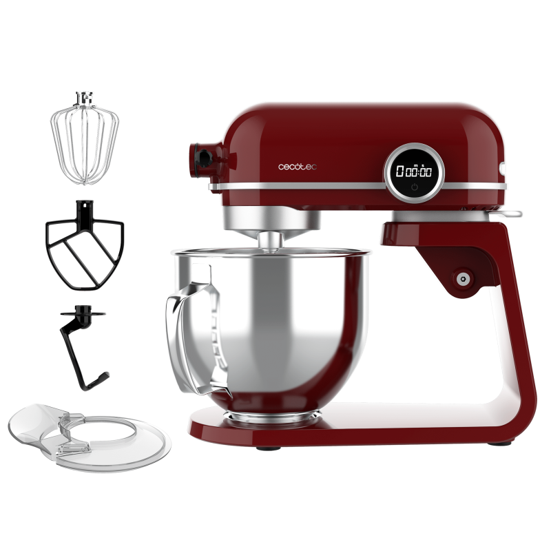 Batidora amasadora Twist&Fusion 4500 Luxury Red