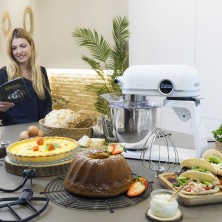 Batidora amasadora Twist&Fusion 4500 Luxury White