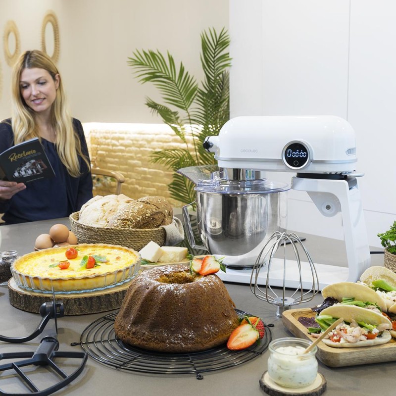 Batidora amasadora Twist&Fusion 4500 Luxury White