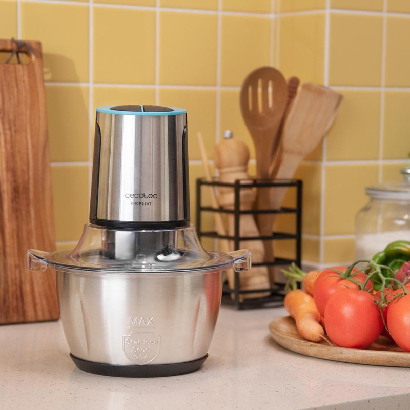 Picadora eléctrica ChopBeat 1500 TitanBlack Steel