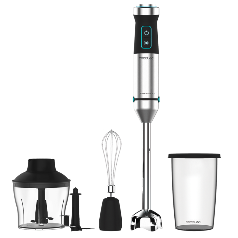 Batidoras de mano Power TitanBlack 1500 XL Cream&Crush