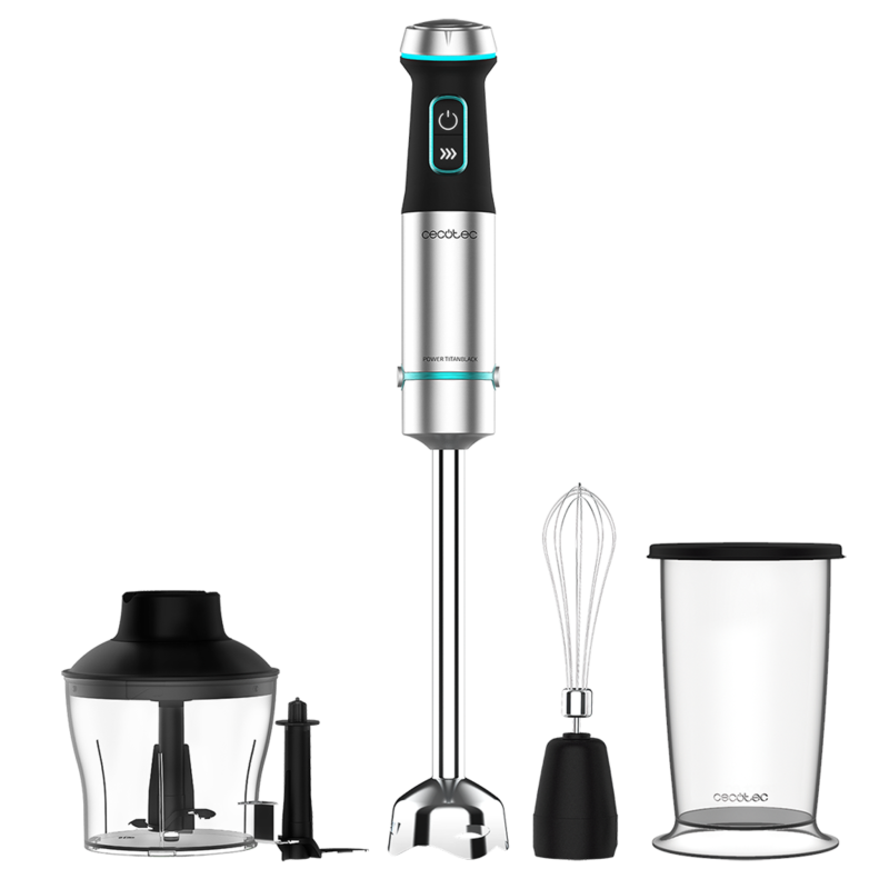 Batidoras de mano Power TitanBlack 1200 XL Cream&Crush