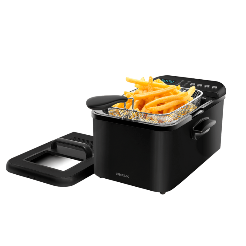Freidora con aceite Cleanfry Luxury 3000 Black