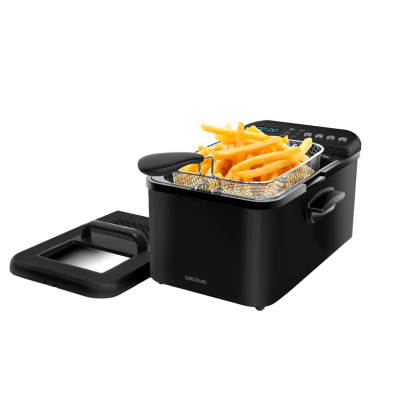 Freidora con aceite Cleanfry Luxury 3000 Black
