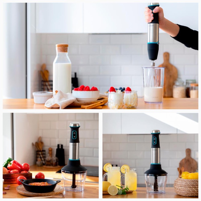 Batidora De Mano Power Titanblack Steel (Exclusivo Consum)