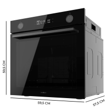 Bolero Hexa AF326000 Glass Black A