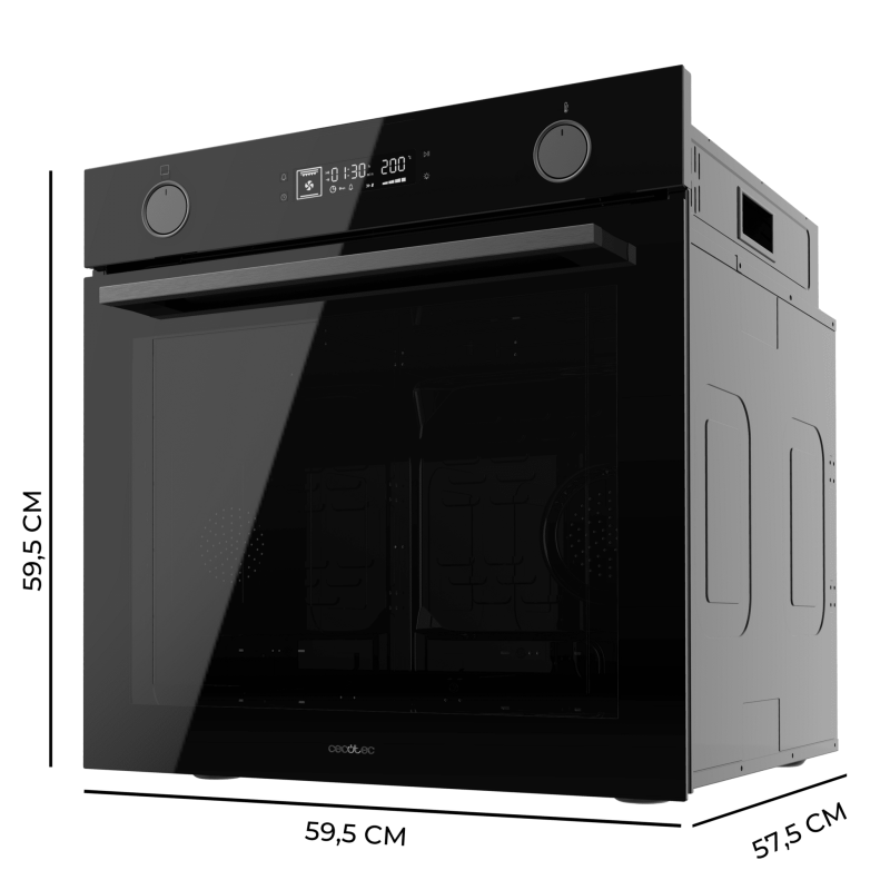 Bolero Hexa AF326000 Glass Black A