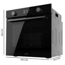 Bolero Hexa P526000 Glass Black A