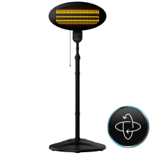 Calefactor halógeno ext. de pie Ready Warm 8100 Power Quartz