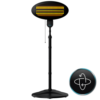 Calefactor halógeno ext. de pie Ready Warm 8100 Power Quartz