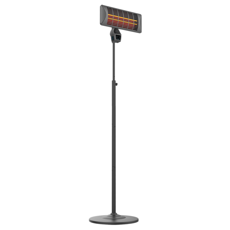 Calefactor halógeno ext. de pie con mando Ready Warm 8200 Power Quartz Smart