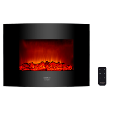 Chimenea electrica decorativa de pared Ready Warm 2200 Curved Flames