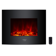 Chimenea electrica decorativa de pared Ready Warm 2600 Curved Flames