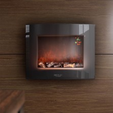 Chimenea electrica decorativa de pared Ready Warm 2600 Curved Flames