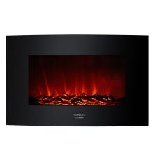 Chimenea electrica decorativa de pared Ready Warm 3500 Curved Flames