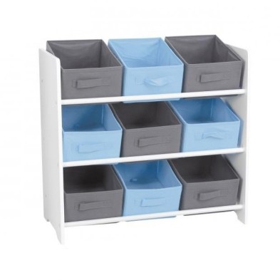 MUEBLE INFANTIL 9 HUECOS CON 9 CAJITAS