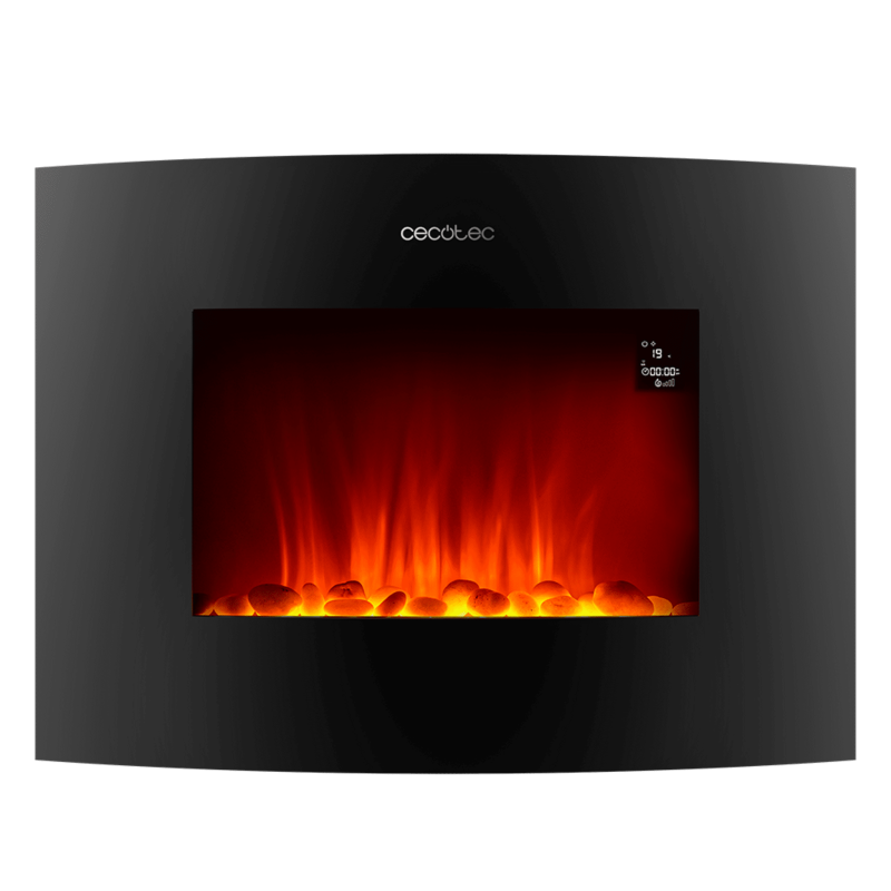 Chimenea eléctrica ReadyWarm 2250 Curved Flames Connected