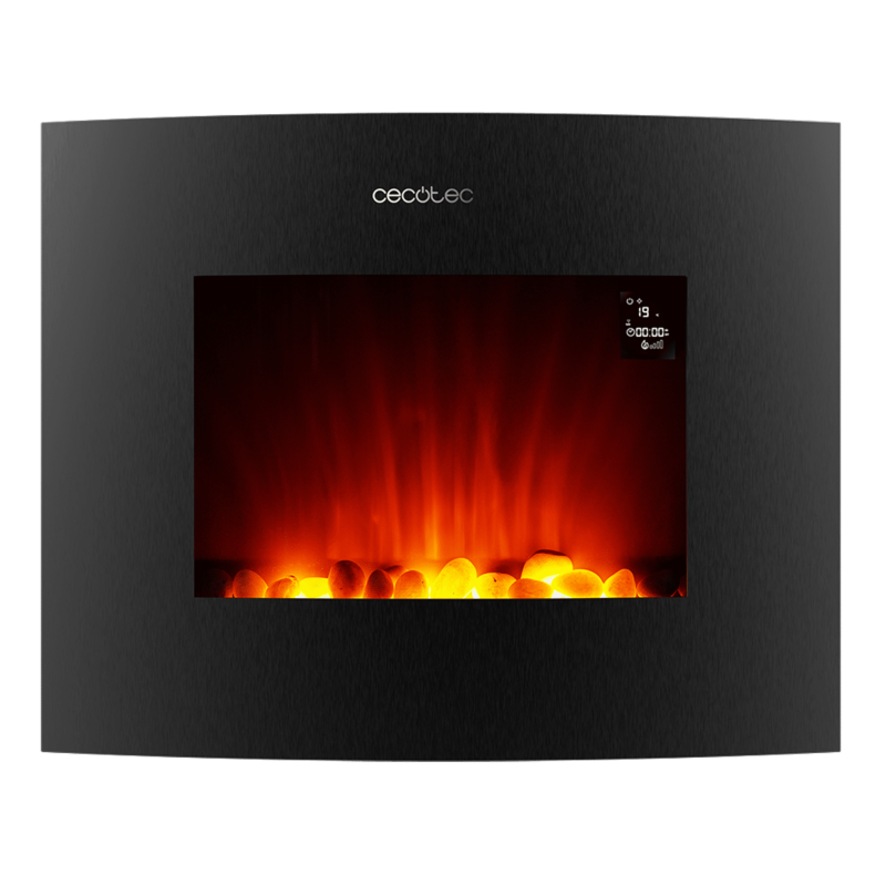Chimenea eléctrica ReadyWarm 2650 Curved Flames Connected