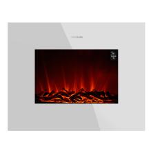 Chimenea eléctrica ReadyWarm 2690 Flames Connected White