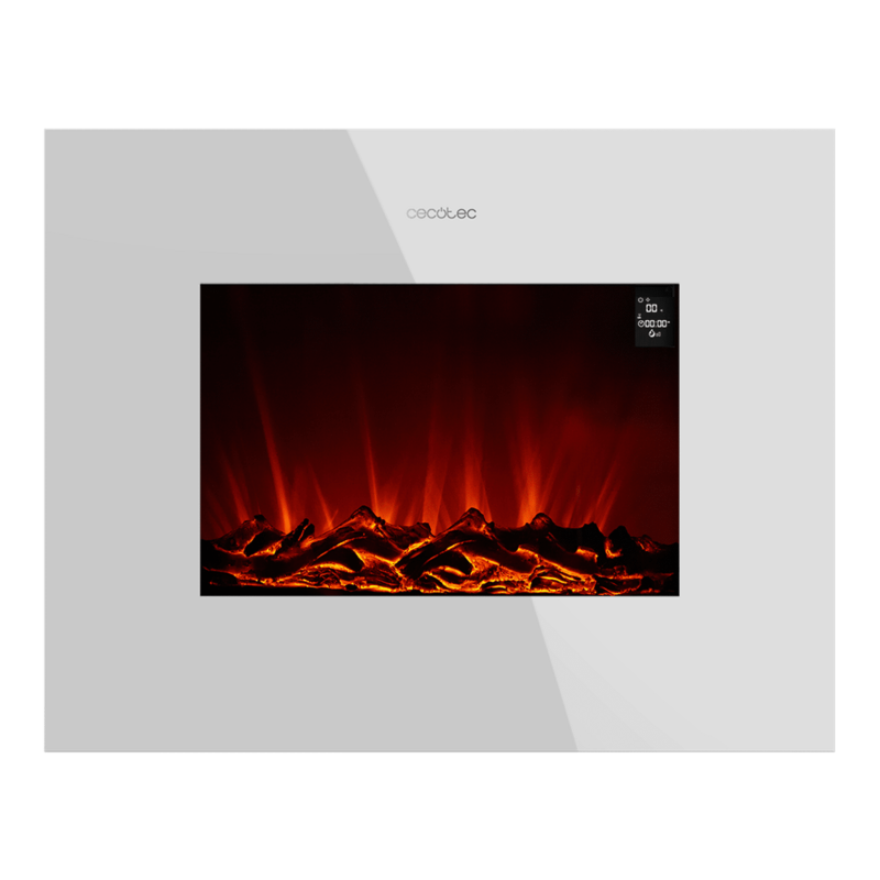 Chimenea eléctrica ReadyWarm 2690 Flames Connected White