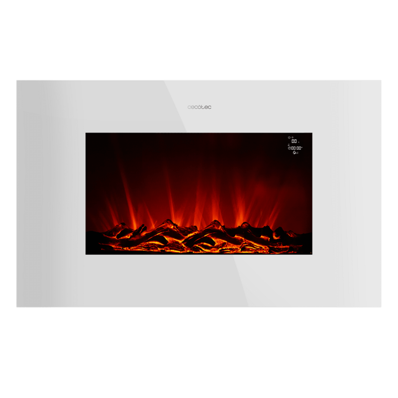 Chimenea eléctrica ReadyWarm 3590 Flames Connected White