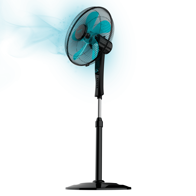 Ventilador de pie energysilence 520 power black