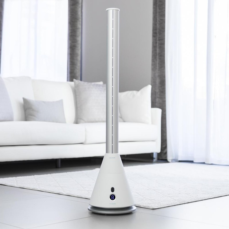 Ventilador de torre EnergySilence 9800 Skyline Bladeless White