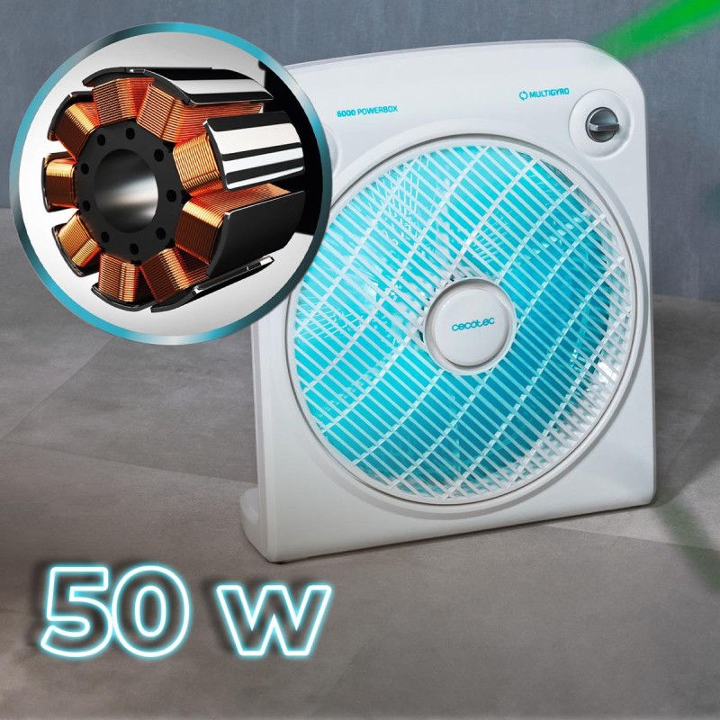 Ventilador de suelo EnergySilence 6000 PowerBox